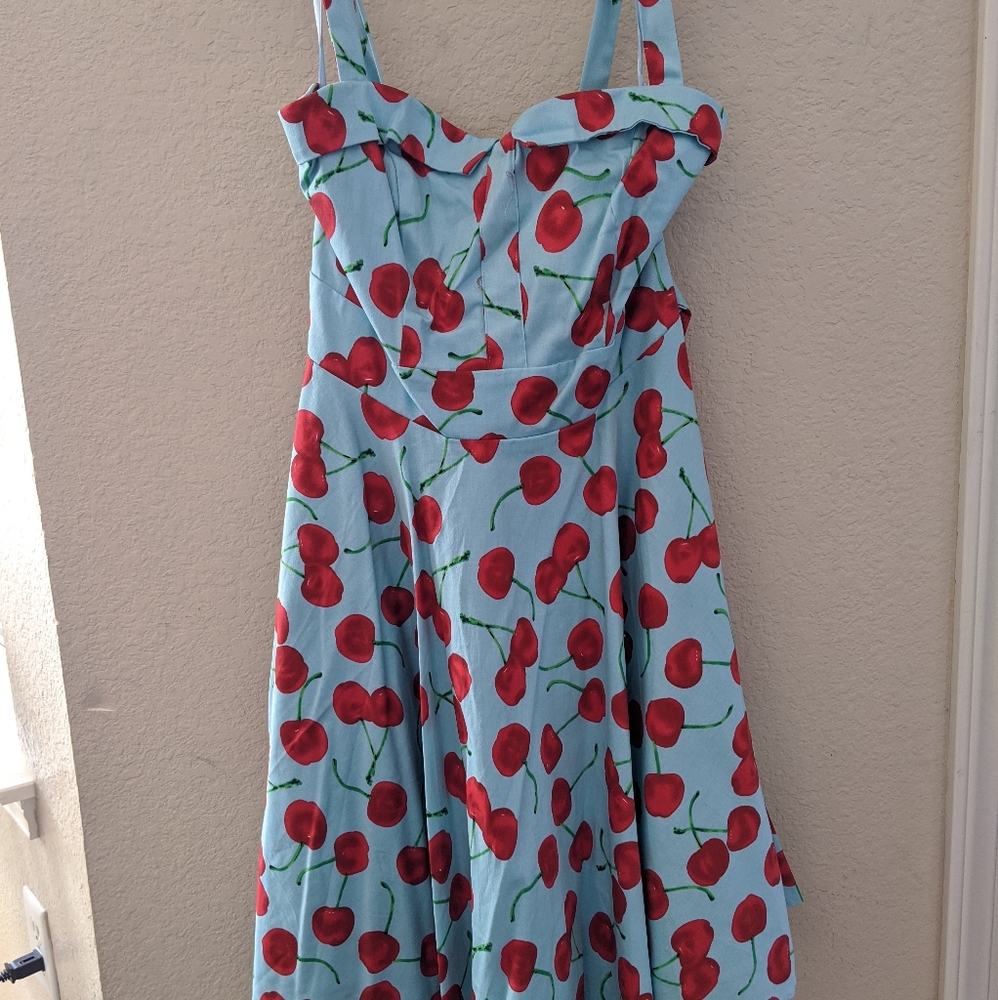 Vintage Style Cherry Dress